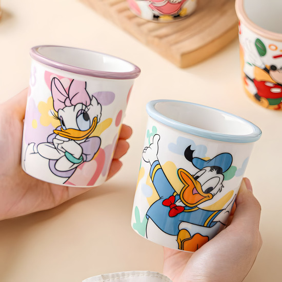 Porcelain Mug Set - 4 Pcs